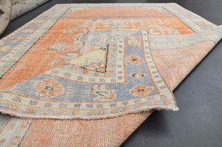 Muted Handmade Area Rug - Thumbnail