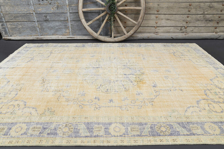 Handmade Muted Color Rug