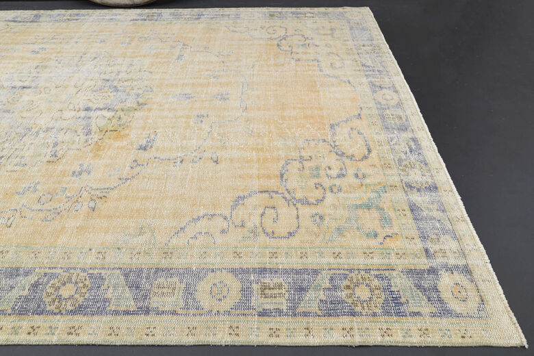 Handmade Muted Color Rug