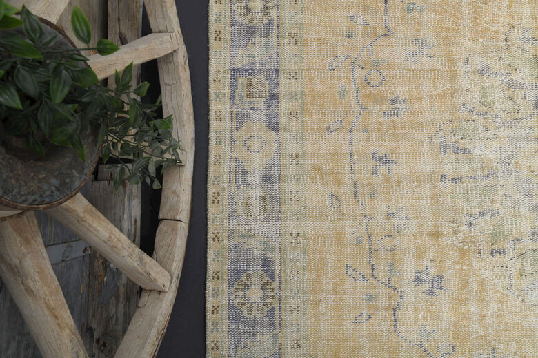 Handmade Muted Color Rug