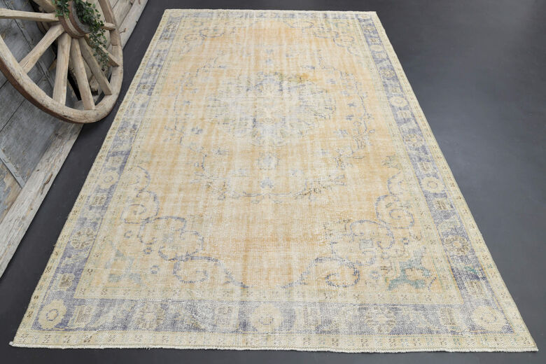 Handmade Muted Color Anatolian Rug