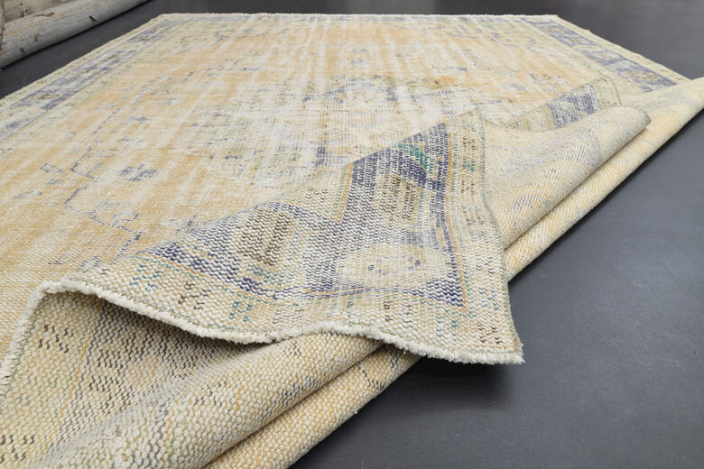 Handmade Muted Color Anatolian Rug