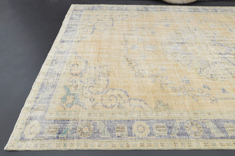 Handmade Muted Color Anatolian Rug
