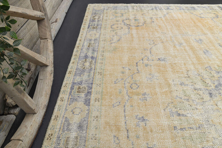 Handmade Muted Color Anatolian Rug
