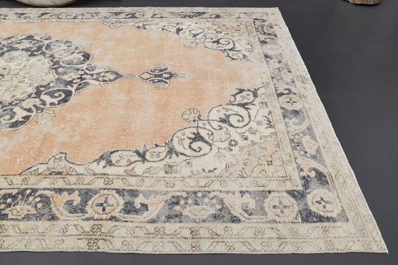 Handmade Muted Large Area Rug