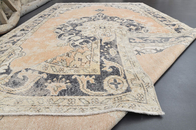 Handmade Muted Anatolian Large Area Rug