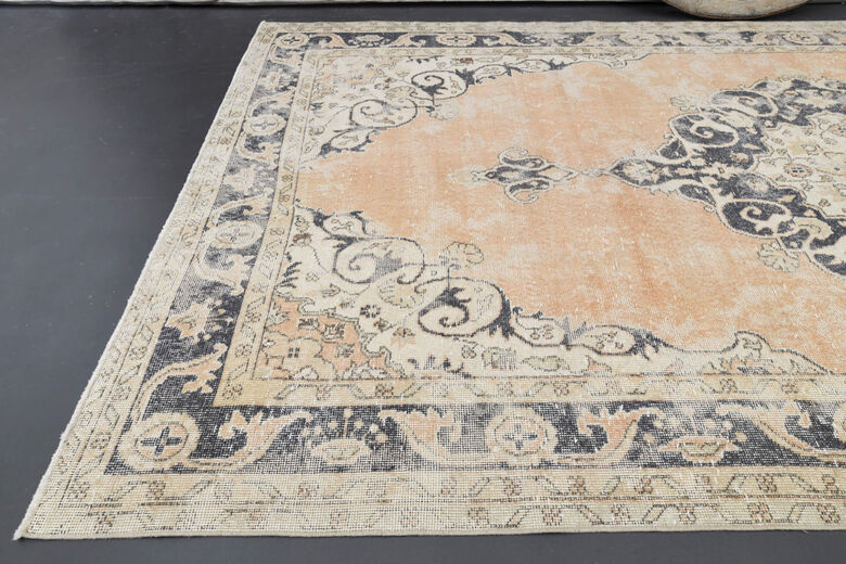 Handmade Muted Anatolian Large Area Rug