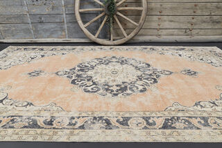 Handmade Muted Anatolian Large Area Rug - Thumbnail