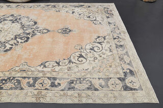 Handmade Muted Anatolian Large Area Rug - Thumbnail