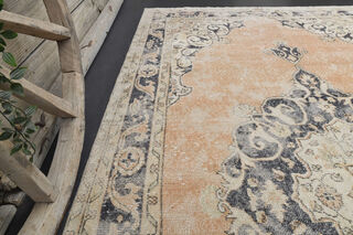 Handmade Muted Anatolian Large Area Rug - Thumbnail