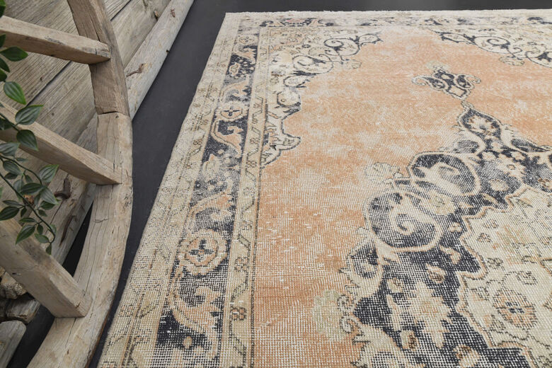 Handmade Muted Anatolian Large Area Rug