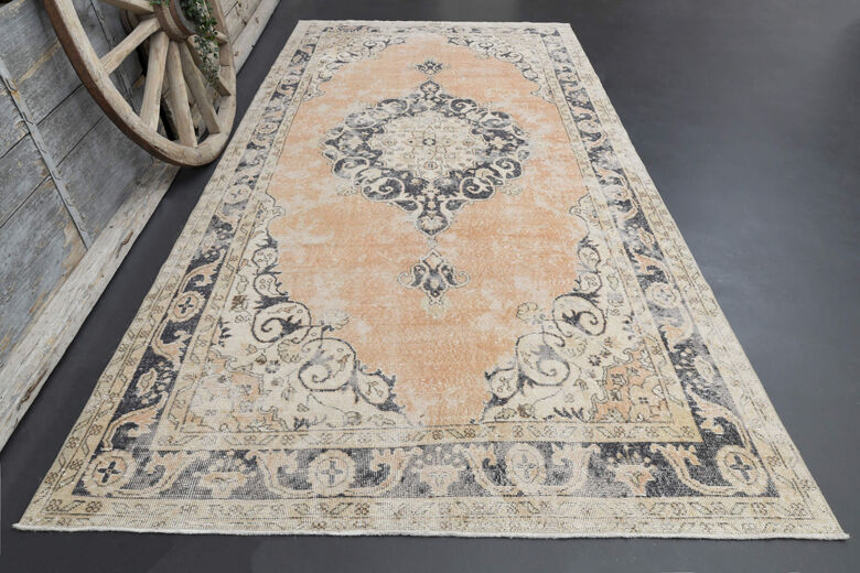 Handmade Muted Anatolian Large Area Rug