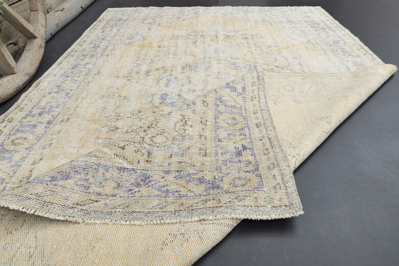 Semi-Antique Anatolian Area Rug from 1940's