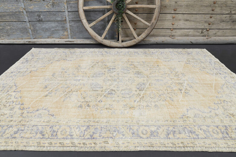 Semi-Antique Anatolian Area Rug from 1940's
