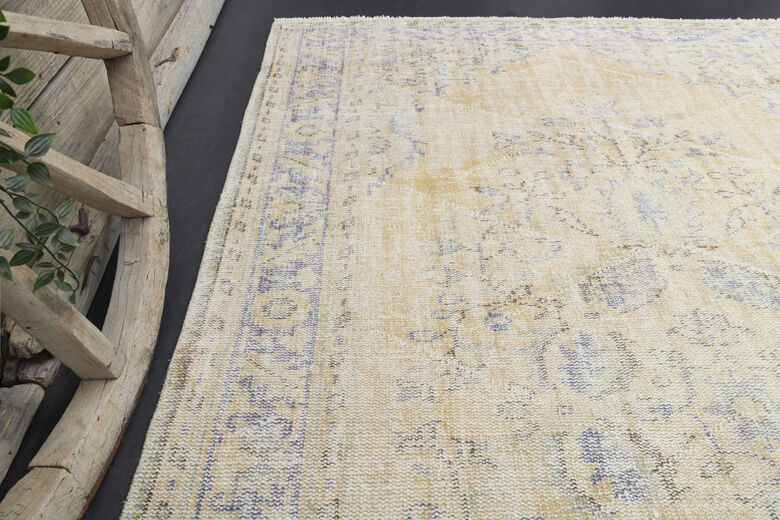 Semi-Antique Anatolian Area Rug from 1940's