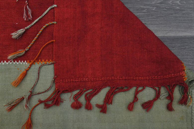 Turkish Kilim Tassel Rug