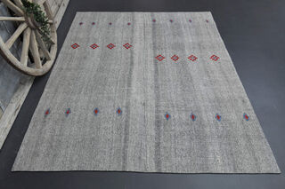 Flatweave Vintage Rug - Thumbnail