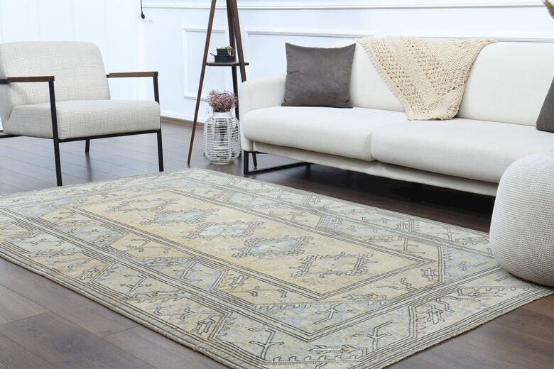 Vintage Aztec Area Rug