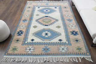 Handmade Vintage Area Rug - Thumbnail