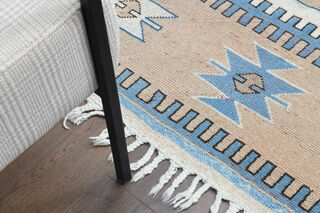 Handmade Vintage Area Rug - Thumbnail