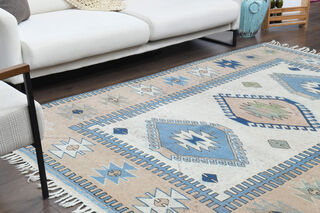 Handmade Vintage Area Rug - Thumbnail