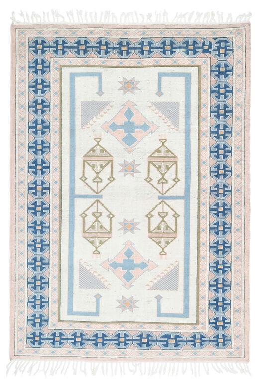 Tasseled Vintage Area Rug