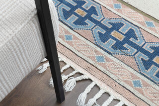 Tasseled Vintage Area Rug - Thumbnail