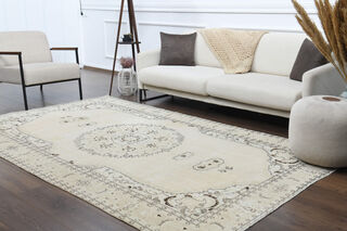 Handmade Medallion Large Area Rug - Thumbnail