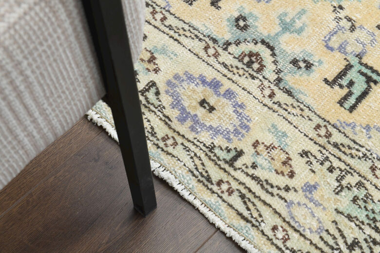 Handmade Multi-Color Area Rug