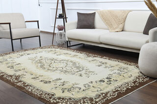 Handmade Vintage Rug - Thumbnail