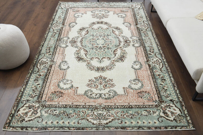 Handmade Medallion Area Anatolian Rug