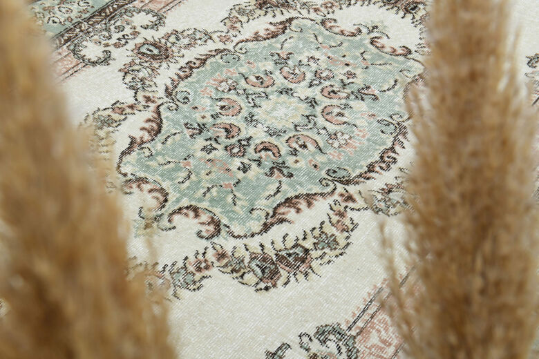 Handmade Medallion Area Anatolian Rug