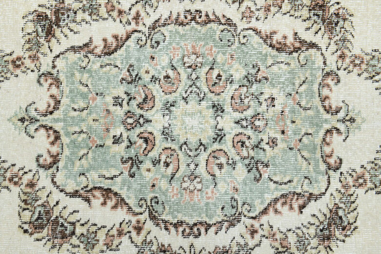 Handmade Medallion Area Anatolian Rug