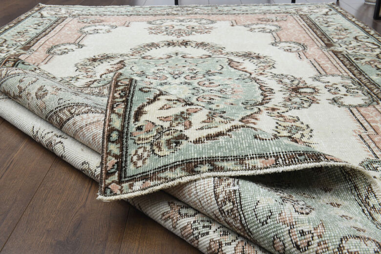 Handmade Medallion Area Anatolian Rug