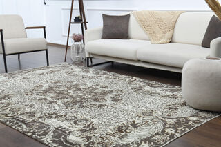 Muted Color Vintage Anatolian Rug - Thumbnail