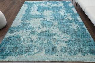 Distressed Vintage Area Rug - Thumbnail