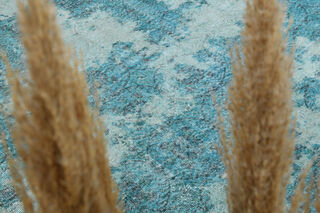 Distressed Vintage Area Rug - Thumbnail