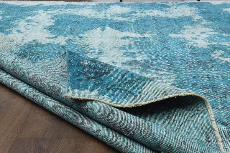 Distressed Vintage Area Rug