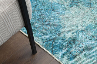 Distressed Vintage Area Rug - Thumbnail