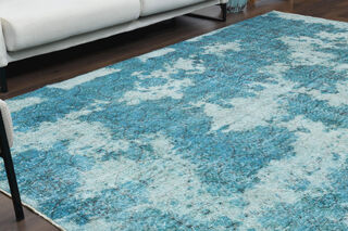 Distressed Vintage Area Rug - Thumbnail