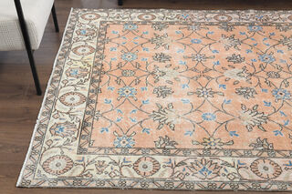 Handmade Floral Area Rug - Thumbnail