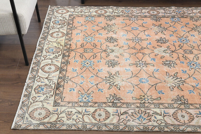 Handmade Floral Area Rug