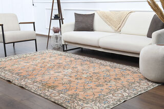 Handmade Floral Area Rug - Thumbnail