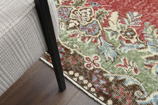 Handmade Vintage Area Rug - Thumbnail