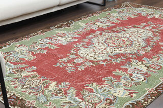 Handmade Vintage Area Rug - Thumbnail