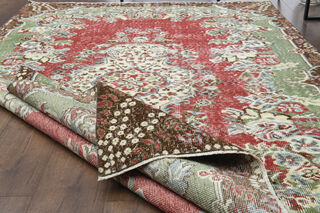 Handmade Vintage Area Rug - Thumbnail