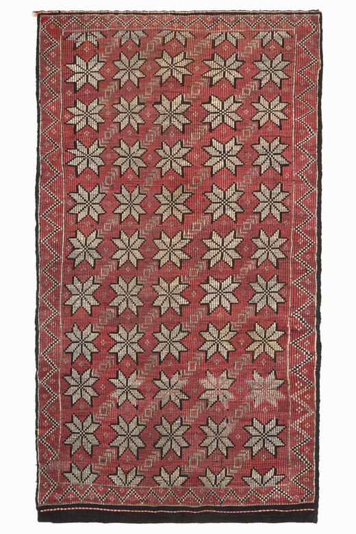 Red Floral Area Rug