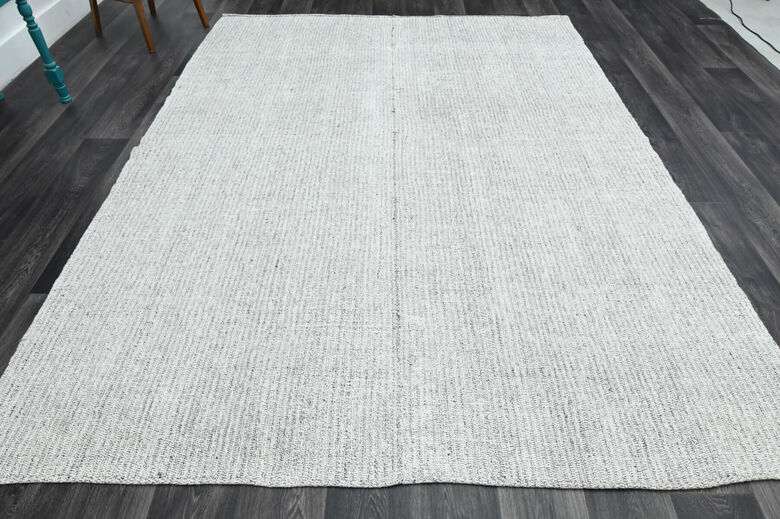 White Vintage Kilim