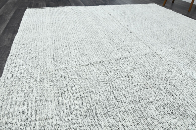 White Vintage Kilim