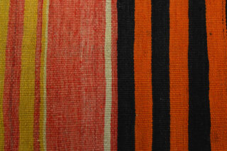 Handmade Striped Brown Kilim - Thumbnail